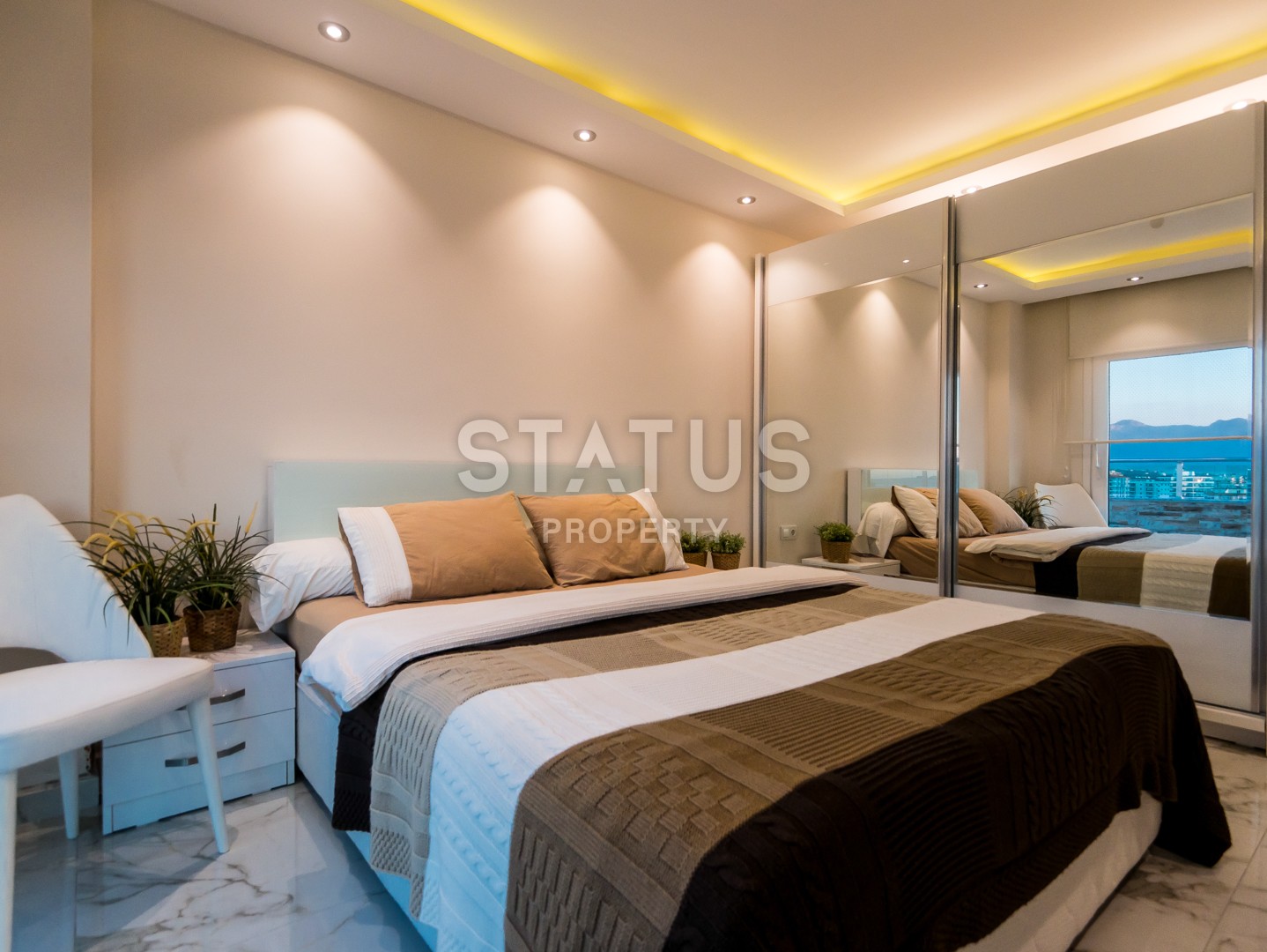 Шикарный меблированный пентхаус с видом на горы и море, 200 м2 фото 36