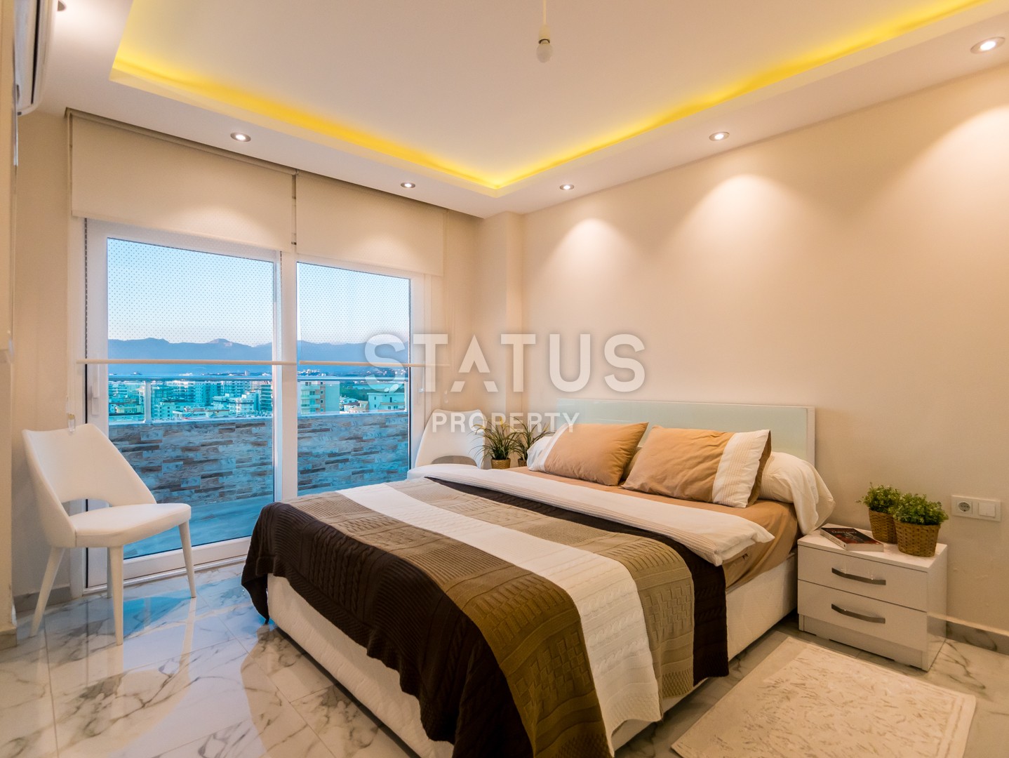 Шикарный меблированный пентхаус с видом на горы и море, 200 м2 фото 39