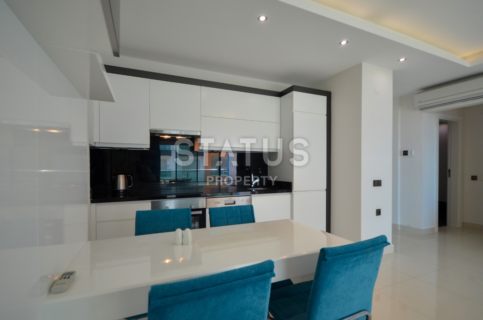 Апартаменты 1+1 с видом на море в элитном комплексе в Каргыджаке, 65 м2 фото 9