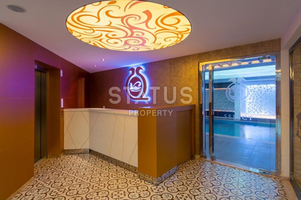 Трехкомнатные апартаменты в комплексе премиум класса в самом центре Алании в 250 метрах от пляжа Клеопатры фото 5