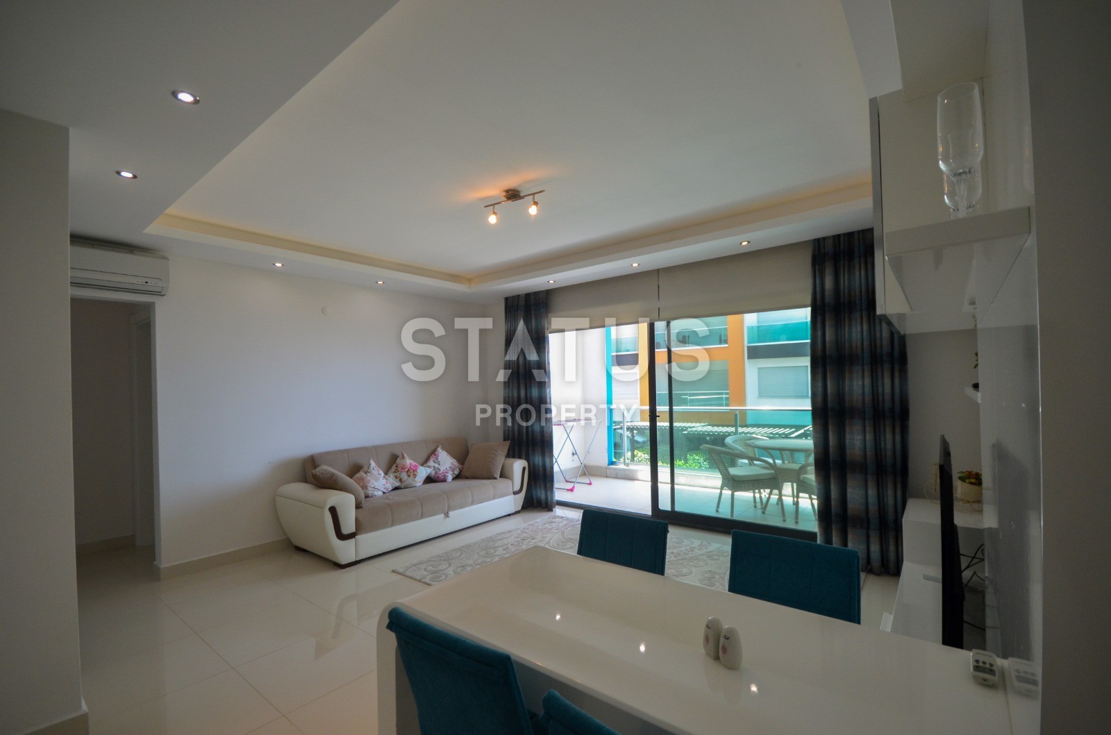 Апартаменты 1+1 с видом на море в элитном комплексе в Каргыджаке, 65 м2 фото 17