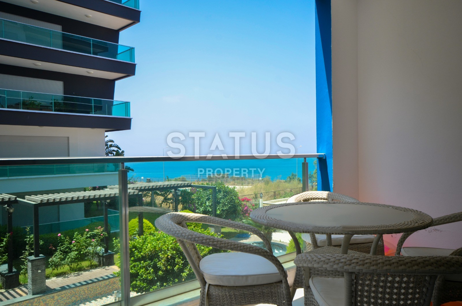 Апартаменты 1+1 с видом на море в элитном комплексе в Каргыджаке, 65 м2 фото 26