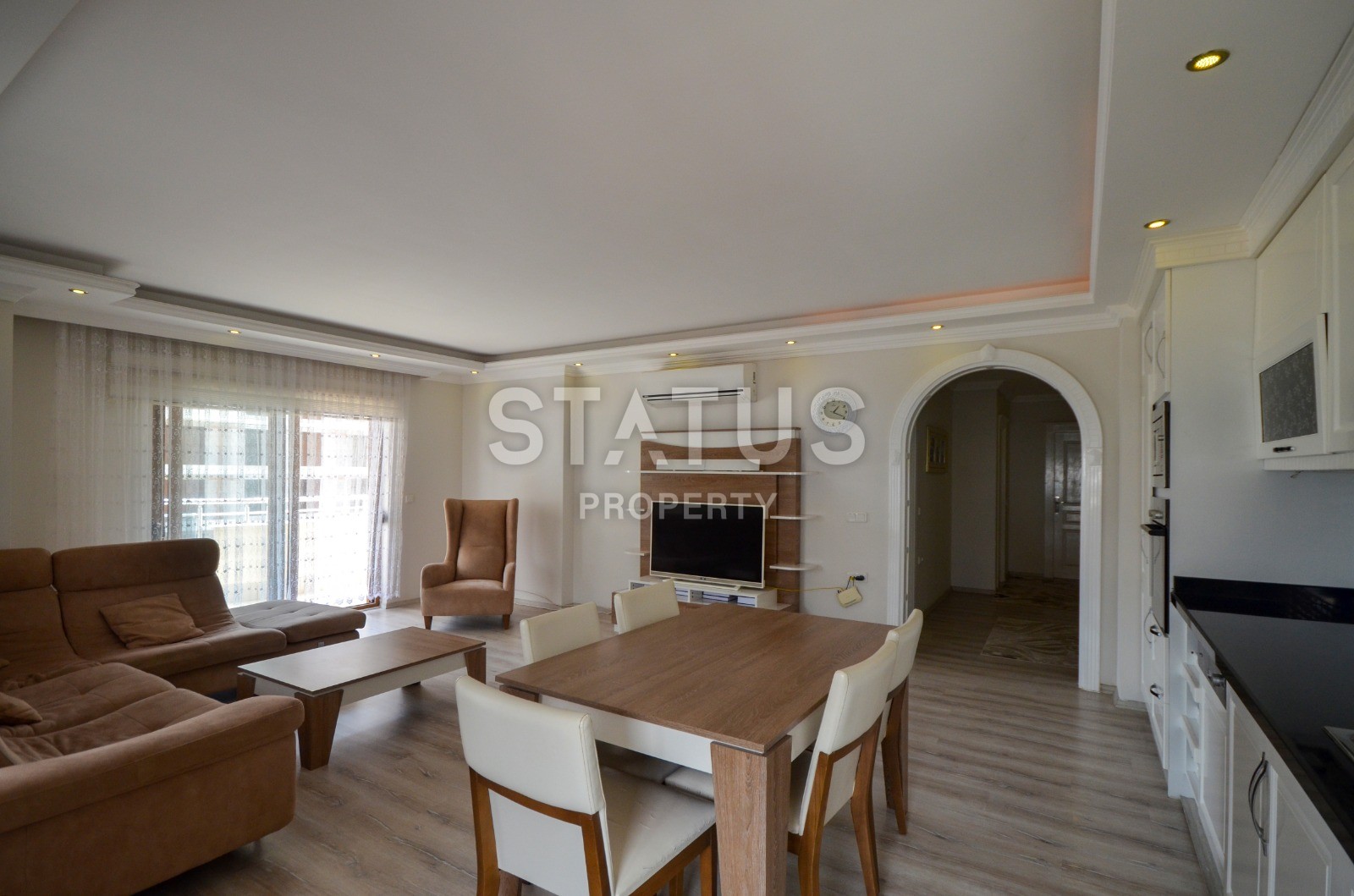 Меблированная квартира 3+1 в Махмутларе, 180 кв. м. фото 25