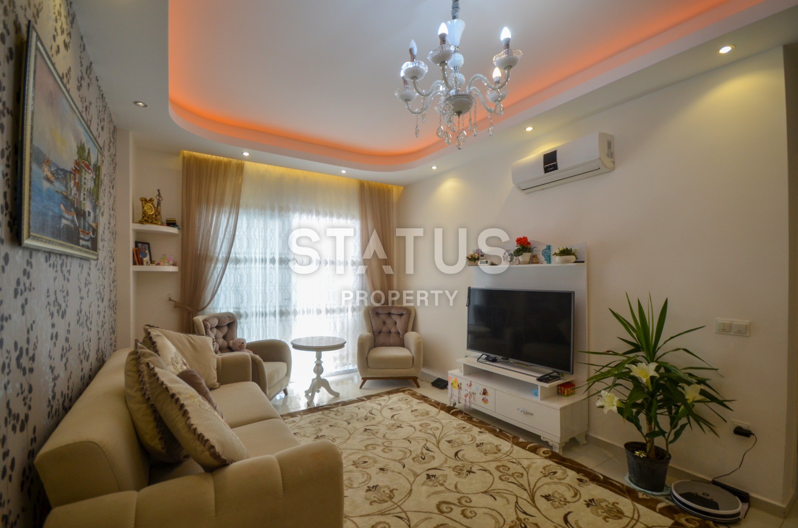 Двухкомнатная меблированная квартира в комплексе класса люкс. Махмутлар фото 3