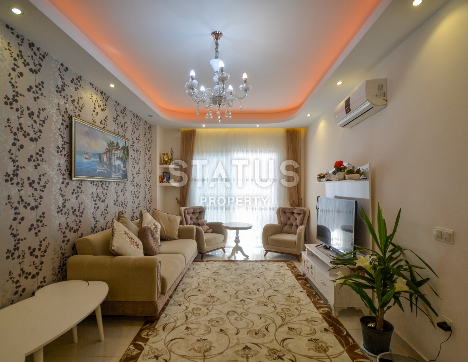 Двухкомнатная меблированная квартира в комплексе класса люкс. Махмутлар фото 5