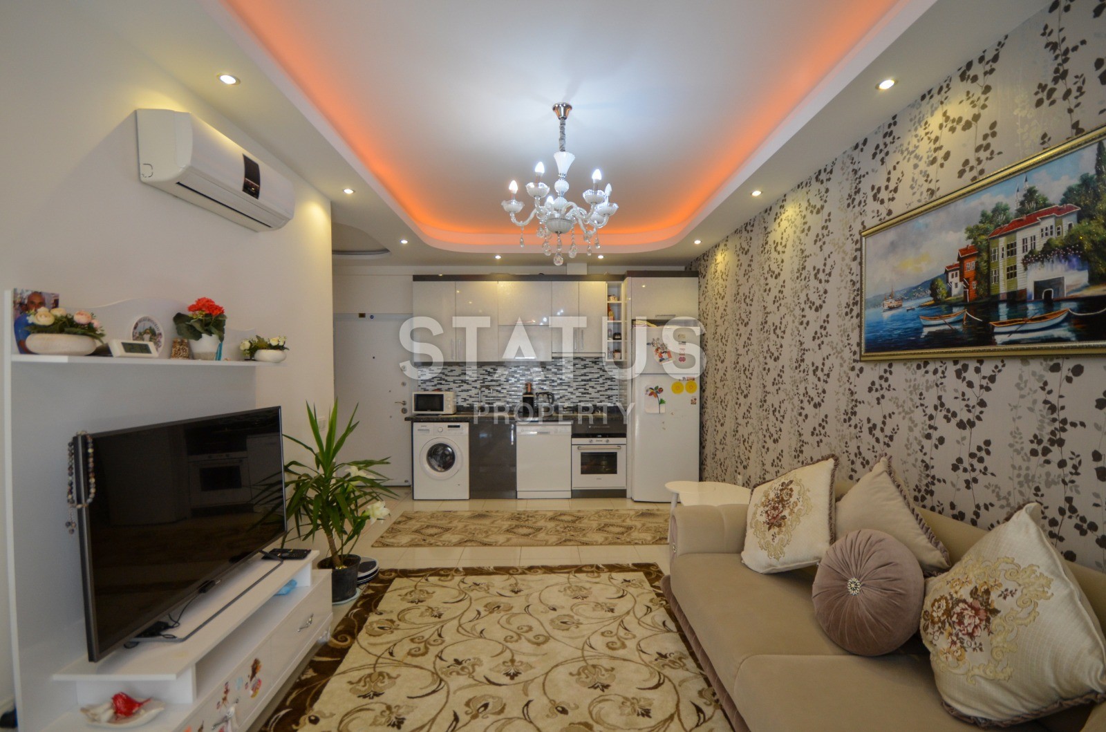 Двухкомнатная меблированная квартира в комплексе класса люкс. Махмутлар фото 8