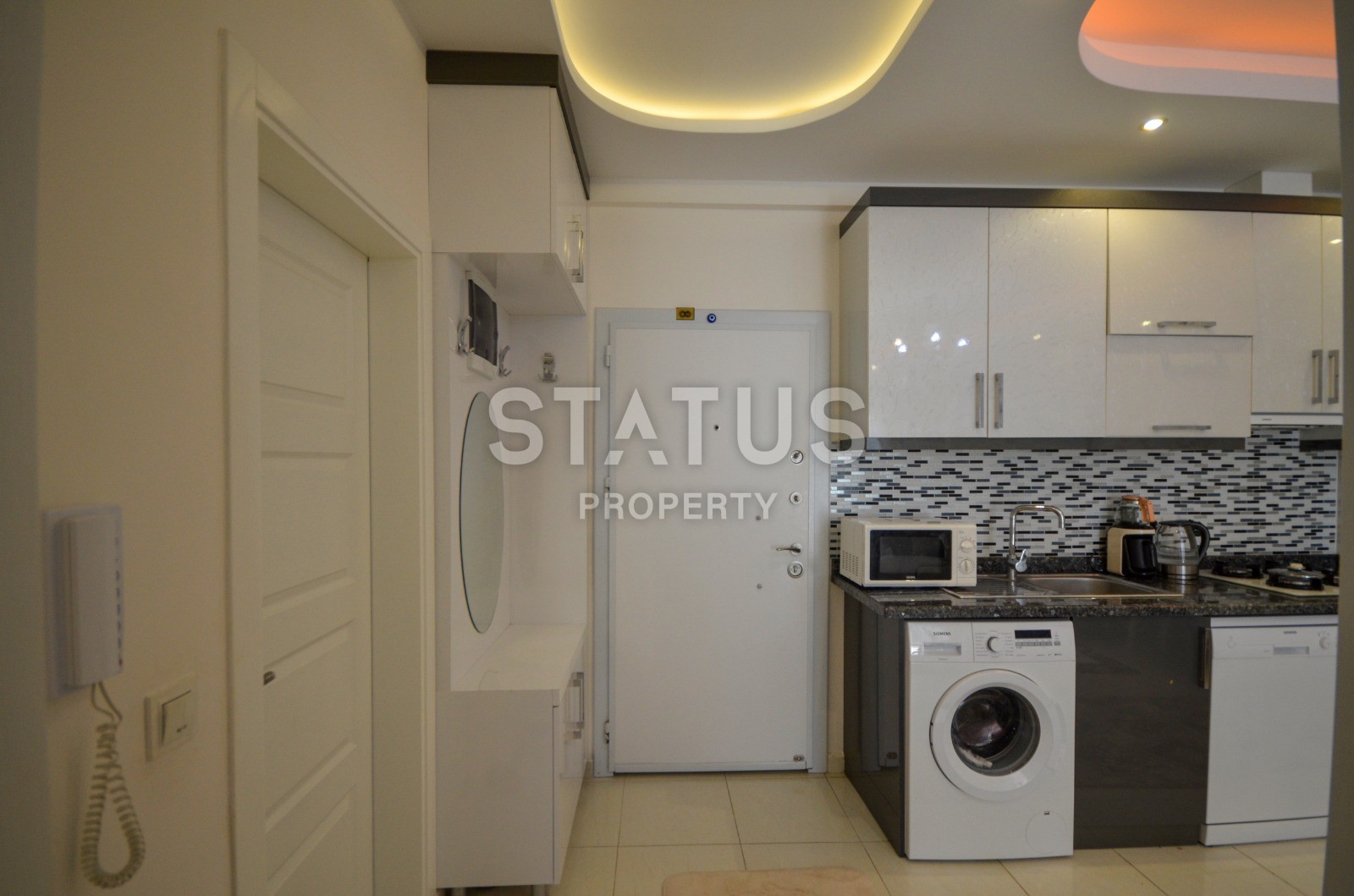 Двухкомнатная меблированная квартира в комплексе класса люкс. Махмутлар фото 12