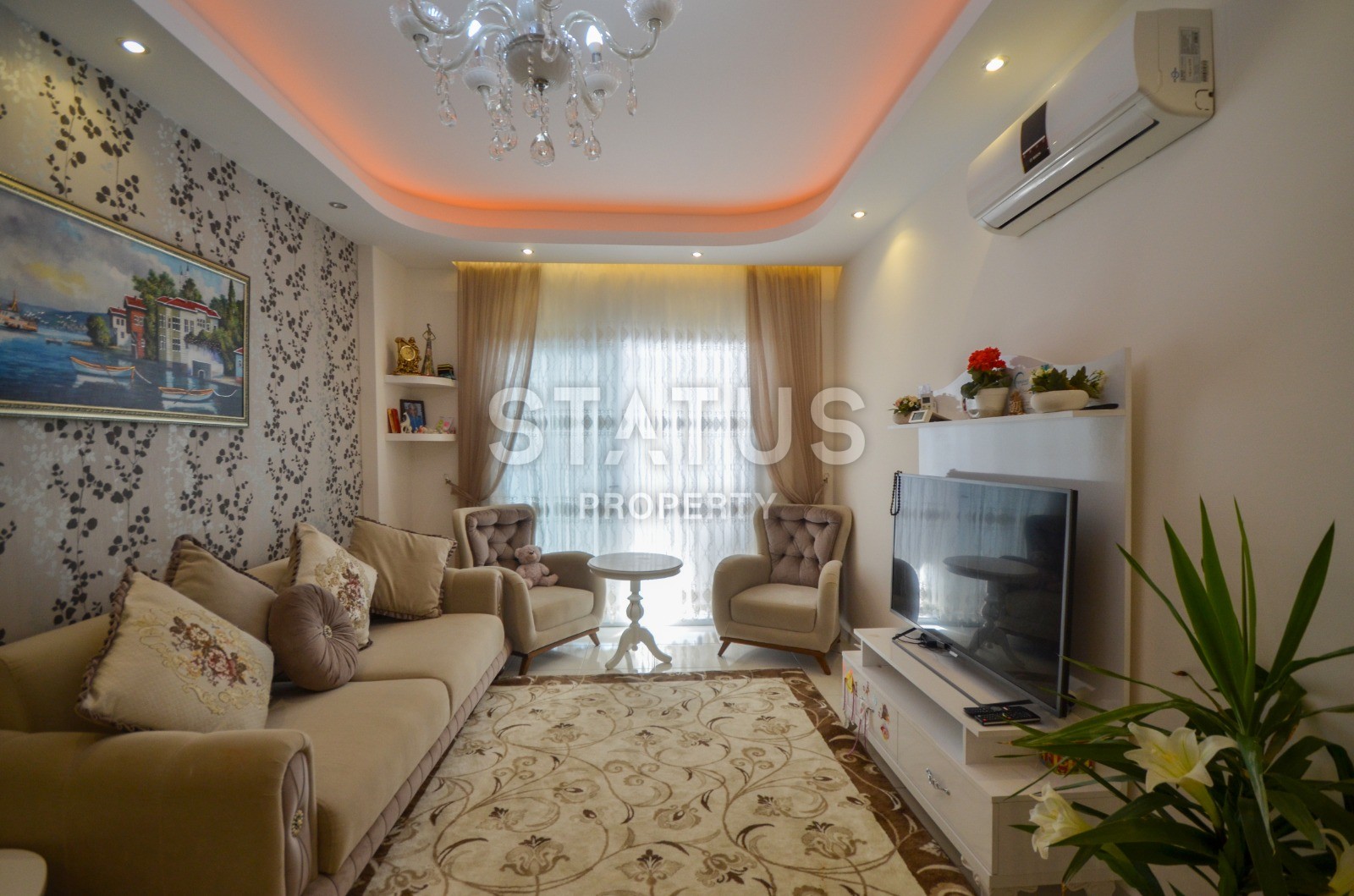 Двухкомнатная меблированная квартира в комплексе класса люкс. Махмутлар фото 18