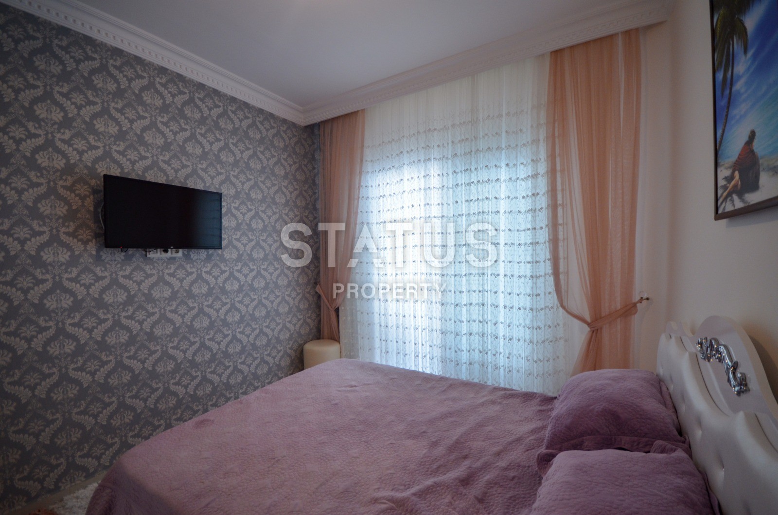 Двухкомнатная меблированная квартира в комплексе класса люкс. Махмутлар фото 22