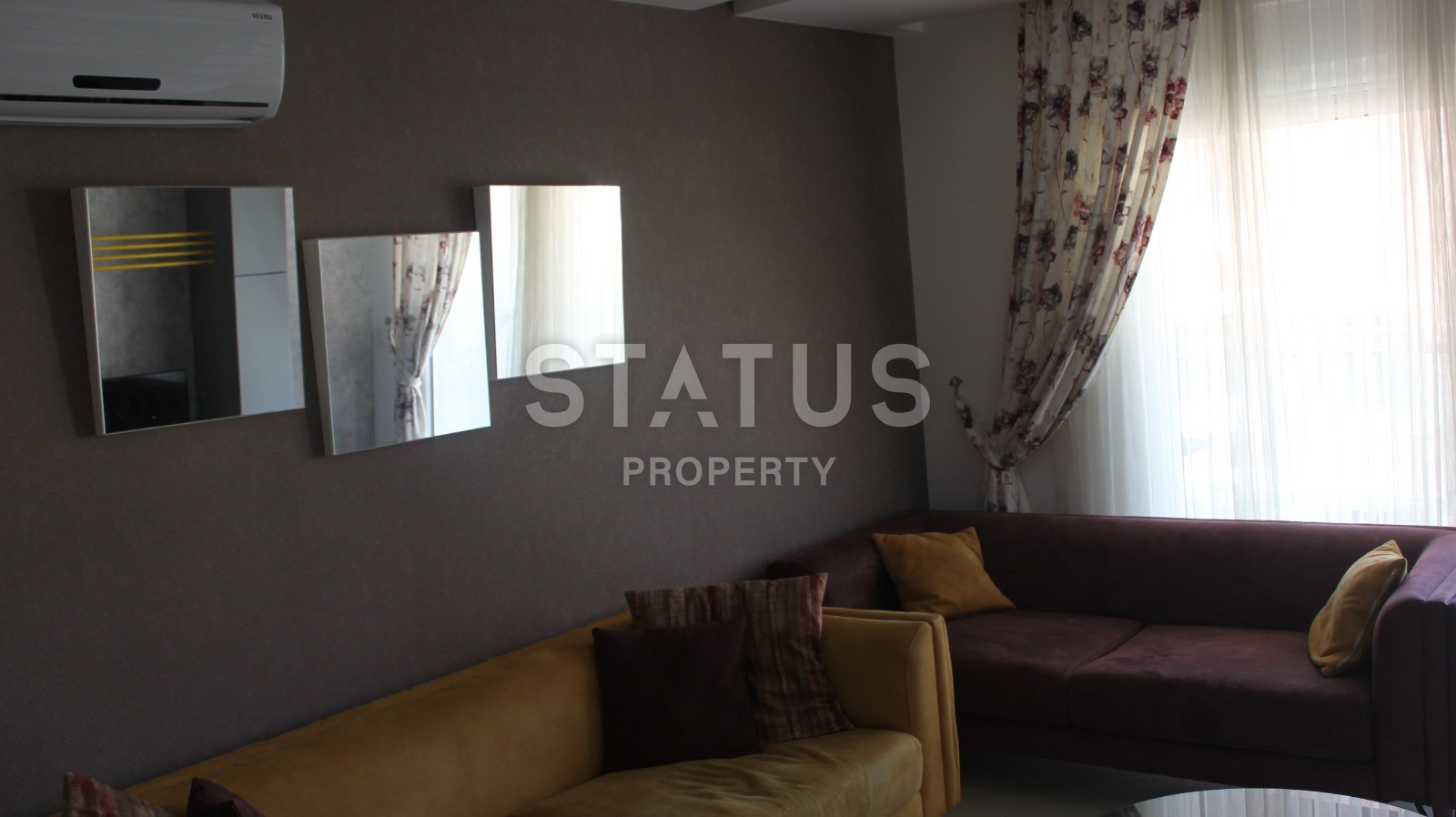 Трехкомнатные апартаменты в комплексе премиум класса в самом центре Алании в 250 метрах от пляжа Клеопатры фото 18