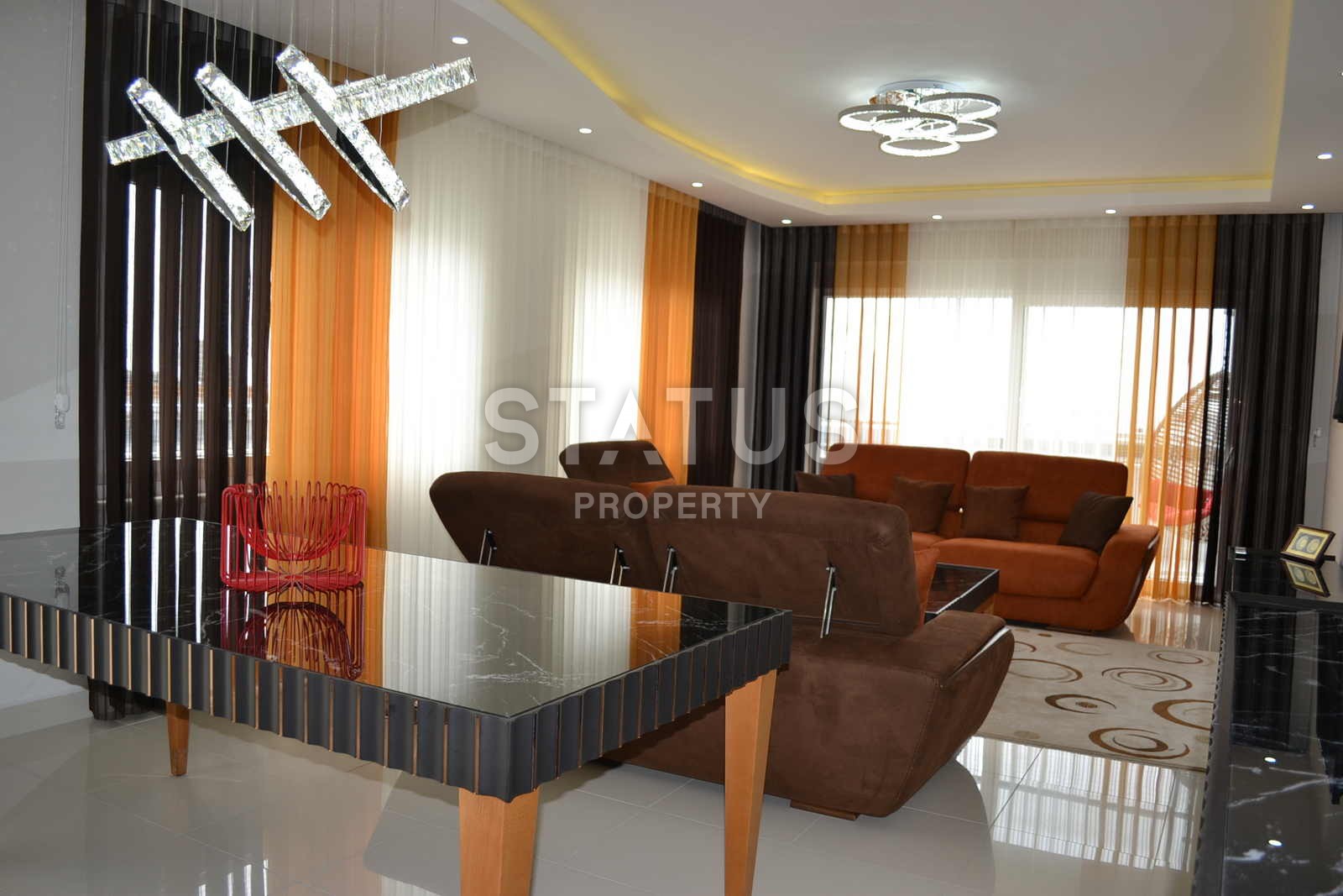 Пнетхаус 3+1 с мебелью и видом на море в Махмутларе, 185 м2 фото 9