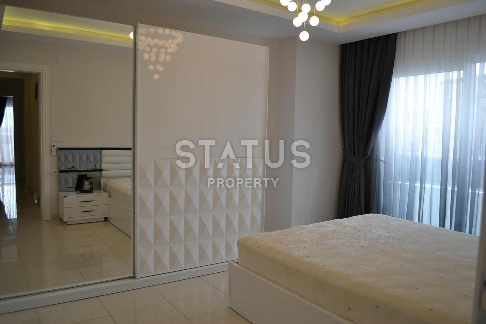 Пнетхаус 3+1 с мебелью и видом на море в Махмутларе, 185 м2 фото 14