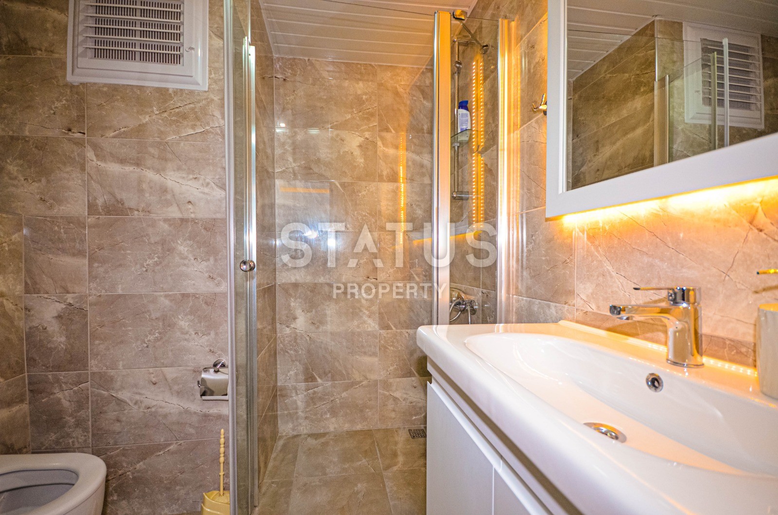 Двухкомнатная квартира с видом на море в Махмутларе, 70 м2 фото 22