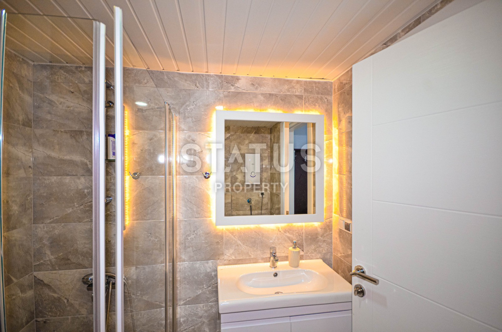 Двухкомнатная квартира с видом на море в Махмутларе, 70 м2 фото 24