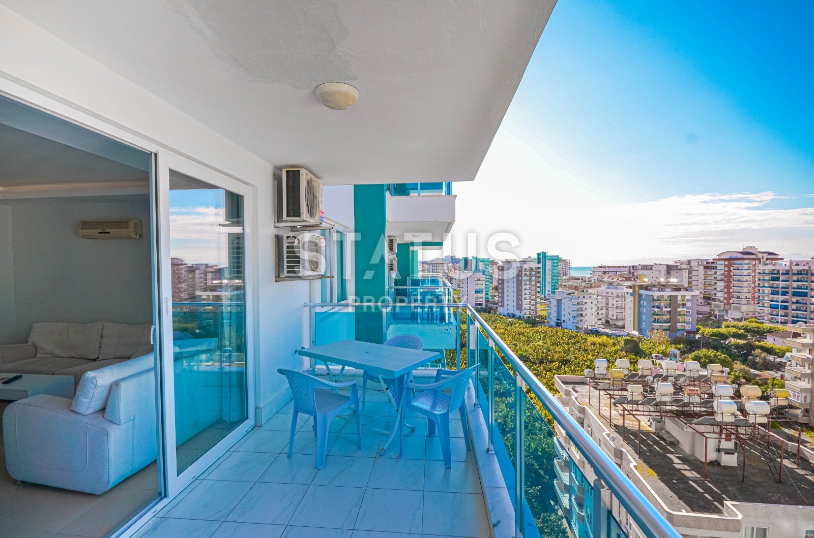 Двухкомнатная квартира с видом на море в Махмутларе, 70 м2 фото 25