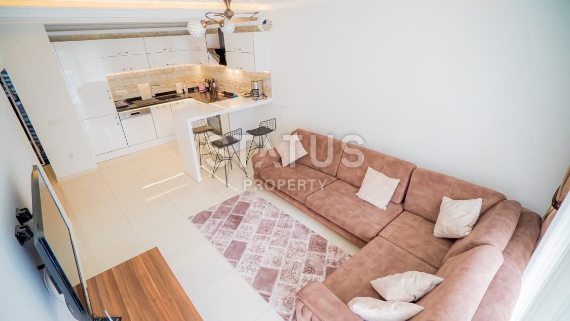 Квартира 1+1 в шикарном комплексе в центре Алании фото 18