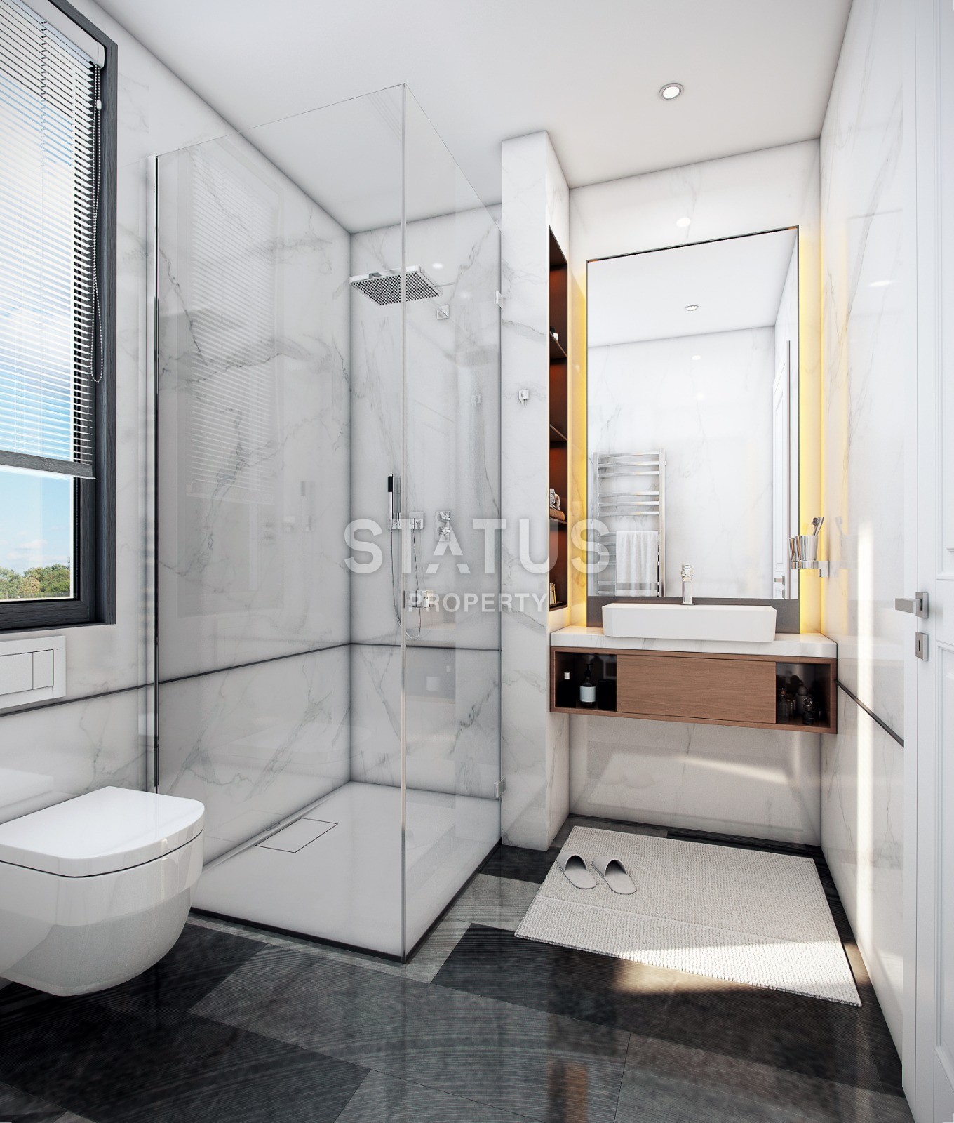 Квартира 1+1 в новом комплексе в центре города Аланья фото 5