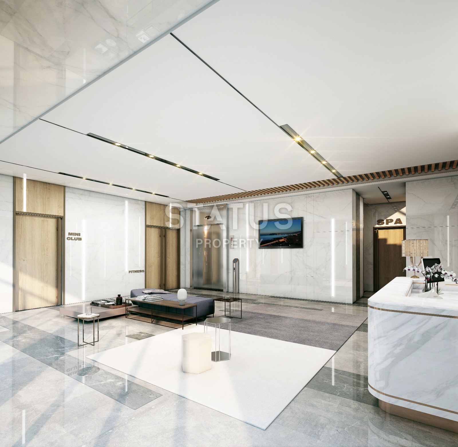 Квартира 1+1 в новом комплексе в центре города Аланья фото 6