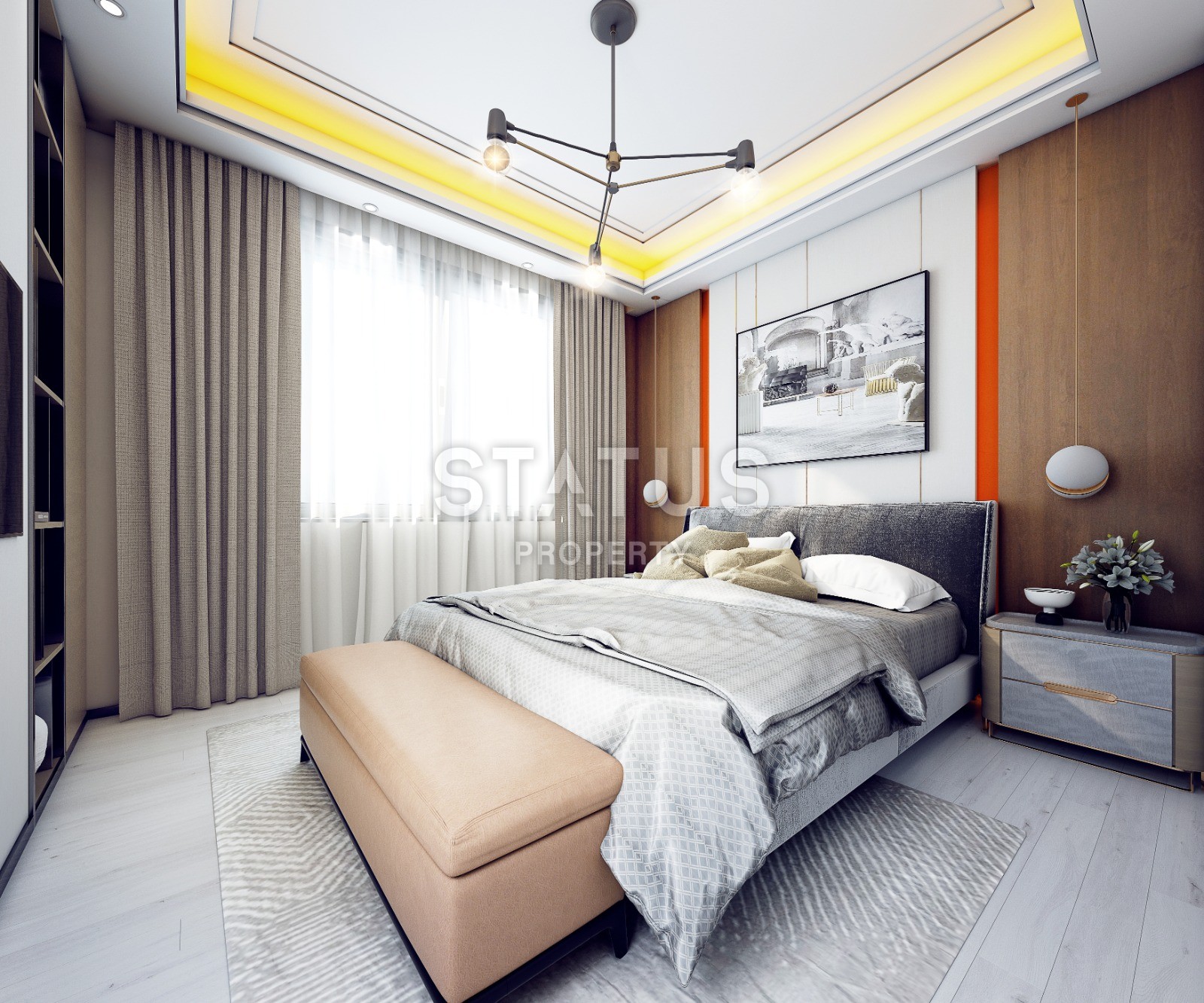 Квартира 1+1 в новом комплексе в центре города Аланья фото 7