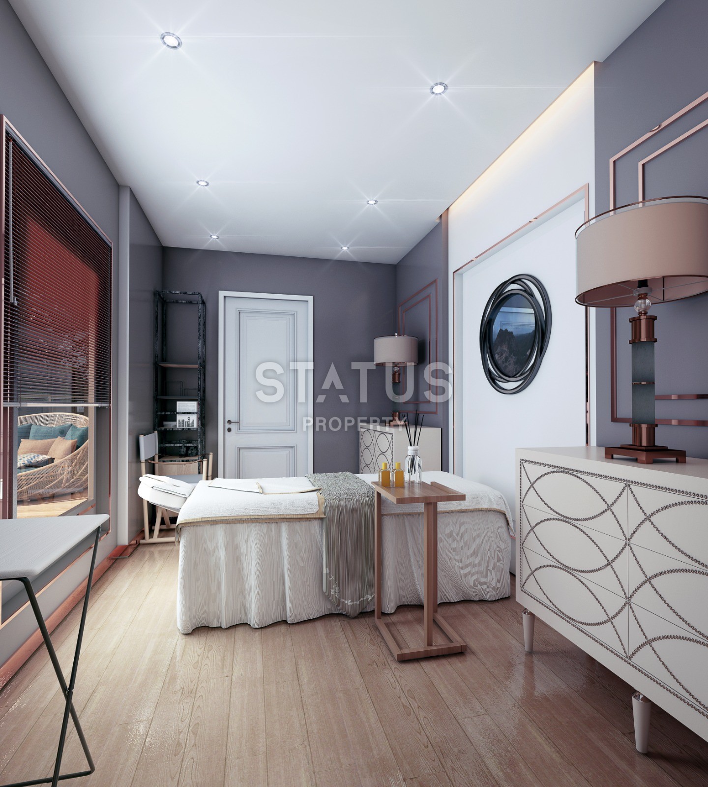 Квартира 1+1 в новом комплексе в центре города Аланья фото 9