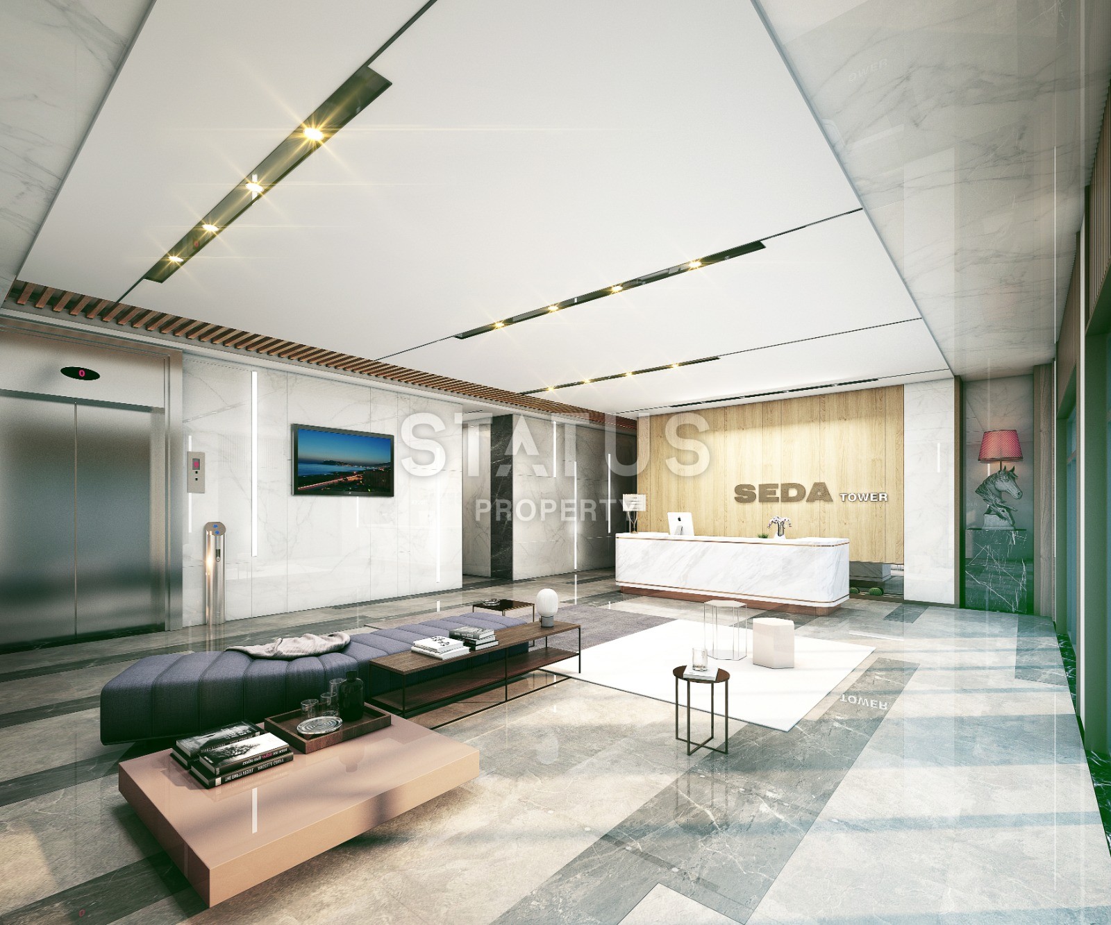 Квартира 1+1 в новом комплексе в центре города Аланья фото 12