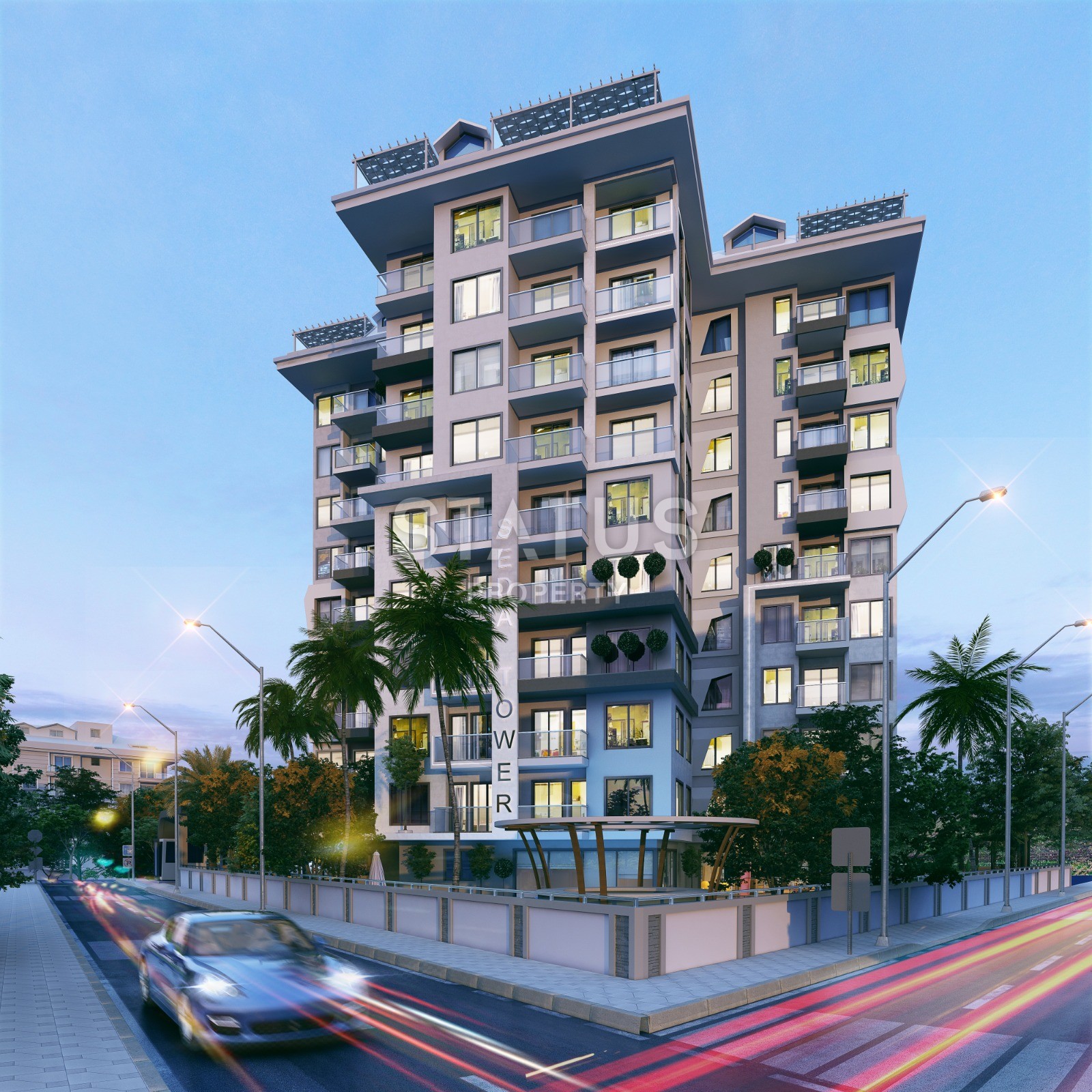 Квартира 1+1 в новом комплексе в центре города Аланья фото 21