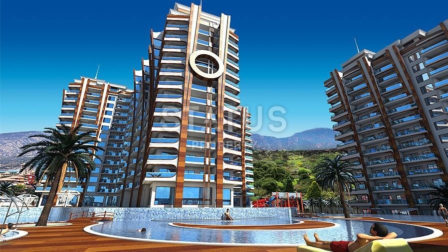 Квартира 1+1 в шикарном комплексе в Махмутларе, 65 м2 фото 3