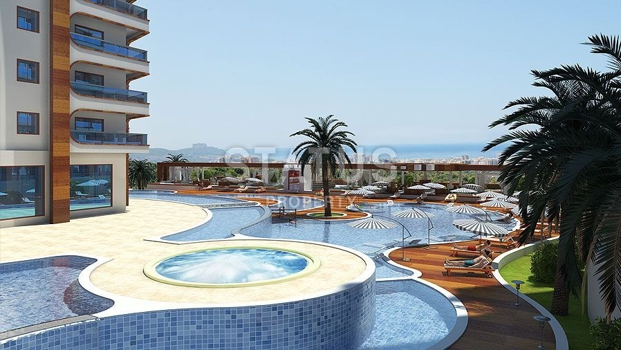 Квартира 1+1 в шикарном комплексе в Махмутларе, 65 м2 фото 8