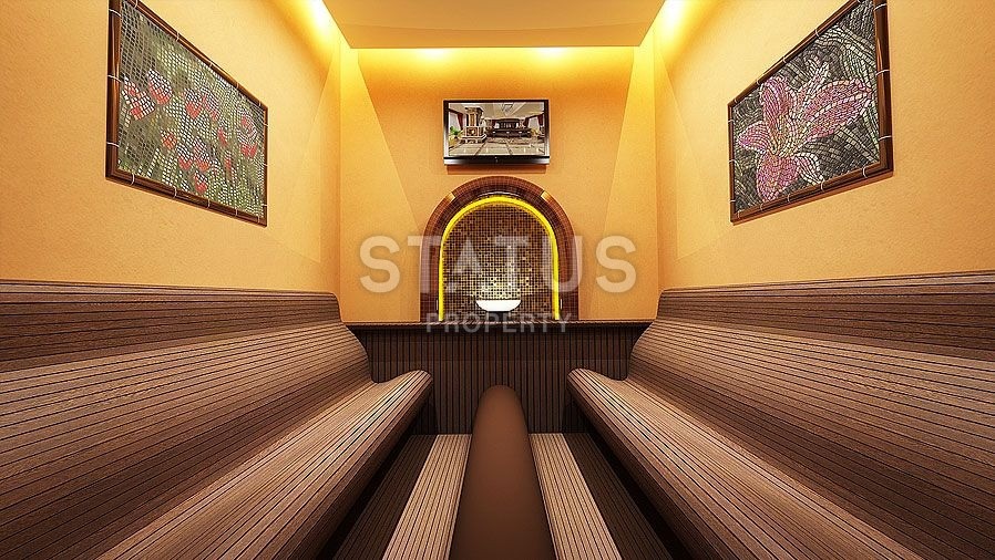 Квартира 1+1 в шикарном комплексе в Махмутларе, 65 м2 фото 35