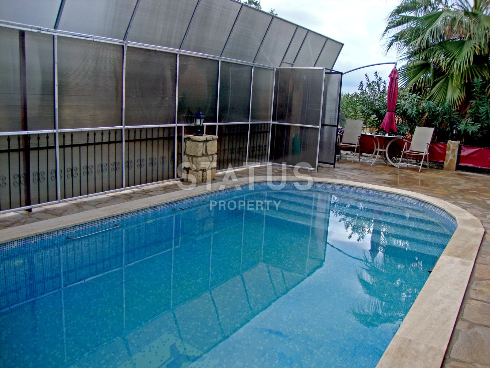 Three-storey furnished villa with private sauna and swimming pool! Avsallar. фото 21