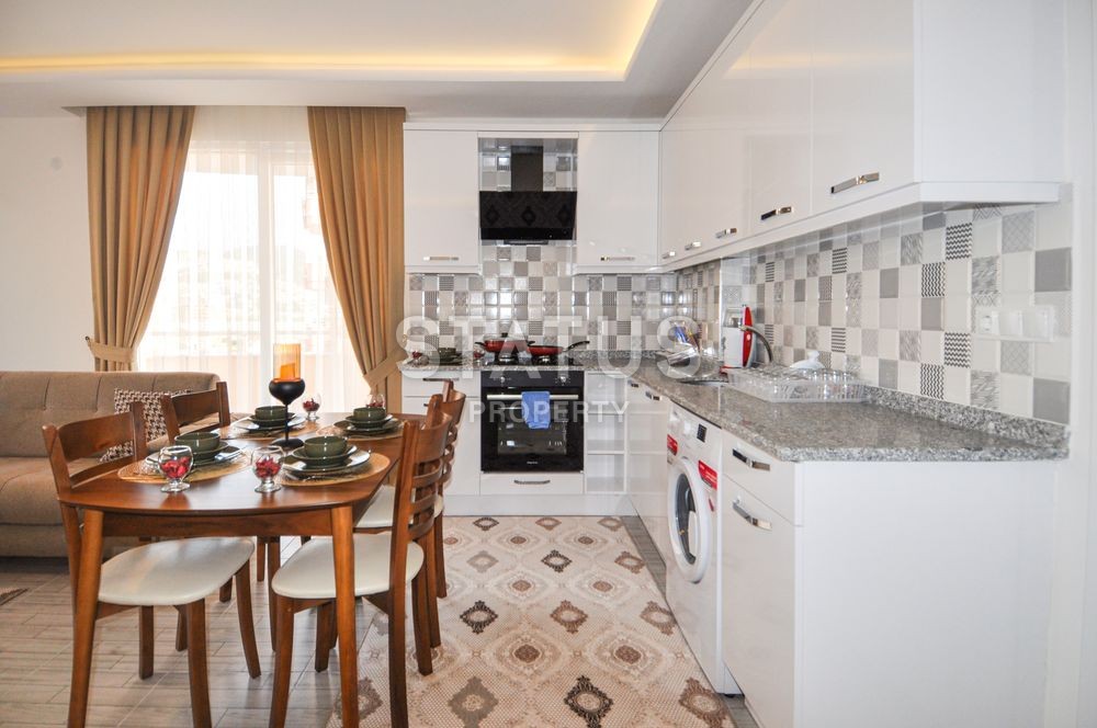 Большие красивые апартаменты 1+1 с мебелью и видом на море фото 5