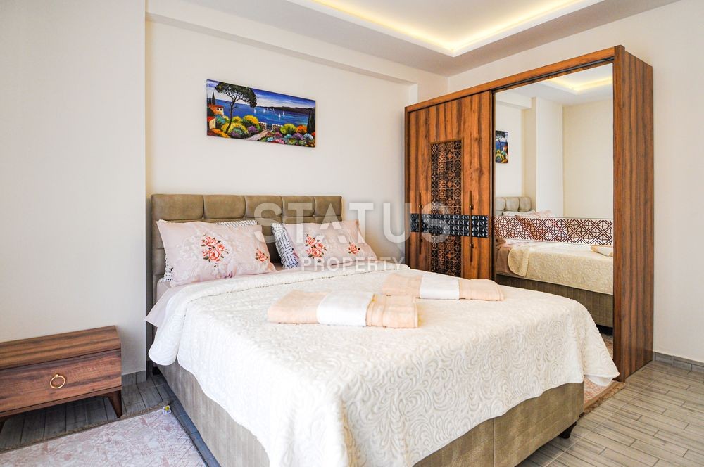 Большие красивые апартаменты 1+1 с мебелью и видом на море фото 13