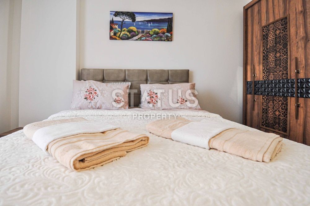 Большие красивые апартаменты 1+1 с мебелью и видом на море фото 14