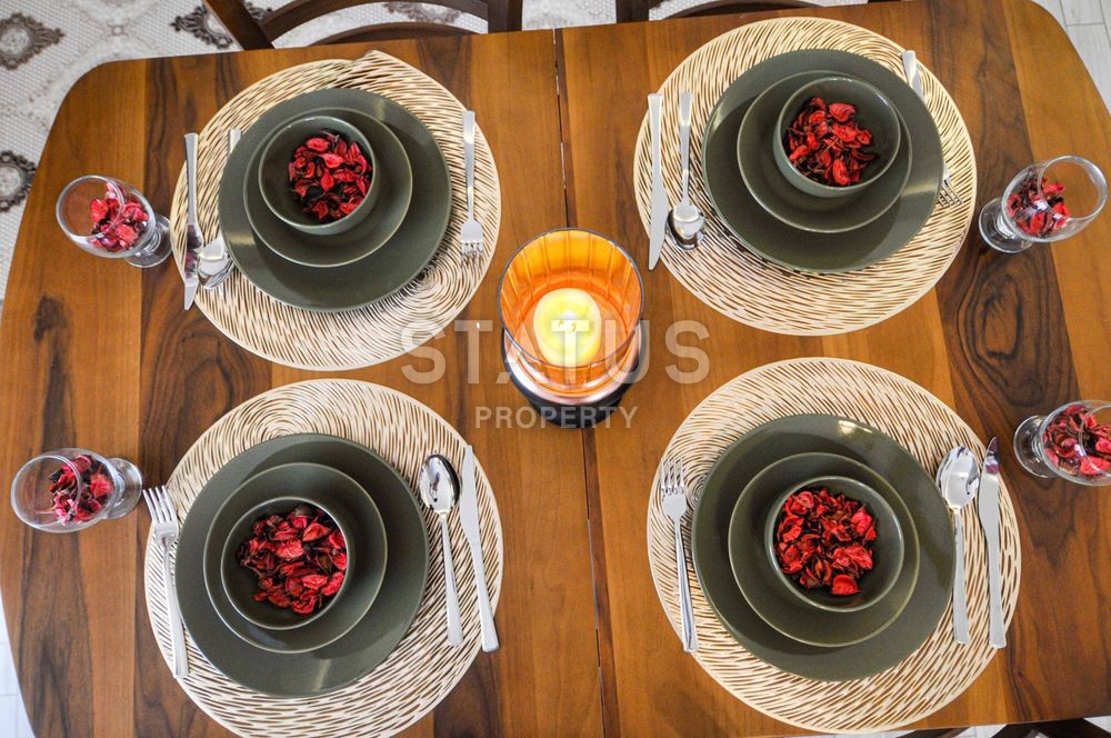 Большие красивые апартаменты 1+1 с мебелью и видом на море фото 18