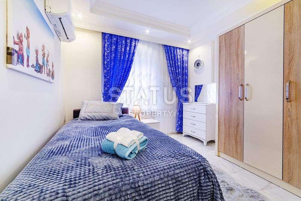 Прекрасная большая квартира 3+1 с новой мебелью в Махмутларе фото 11