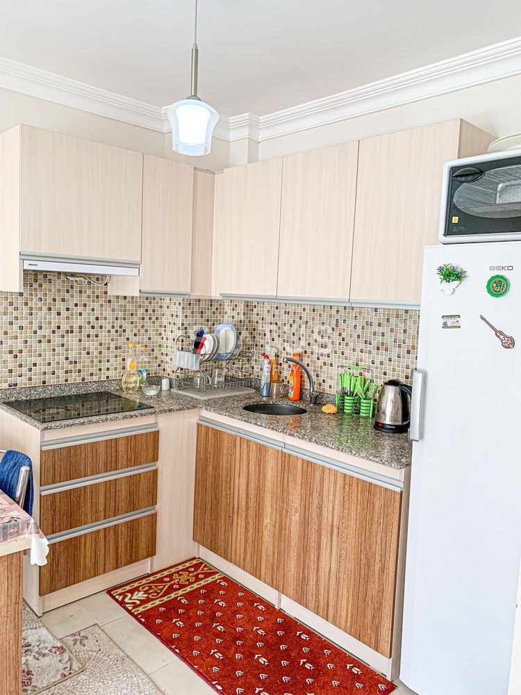 Двухкомнатная квартира с мебелью в Махмутларе фото 37