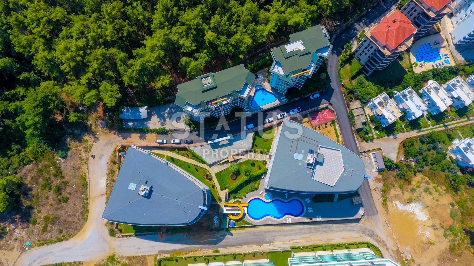 Трехкомнатная квартира с видом на море и лес в Кыргыджаке фото 4