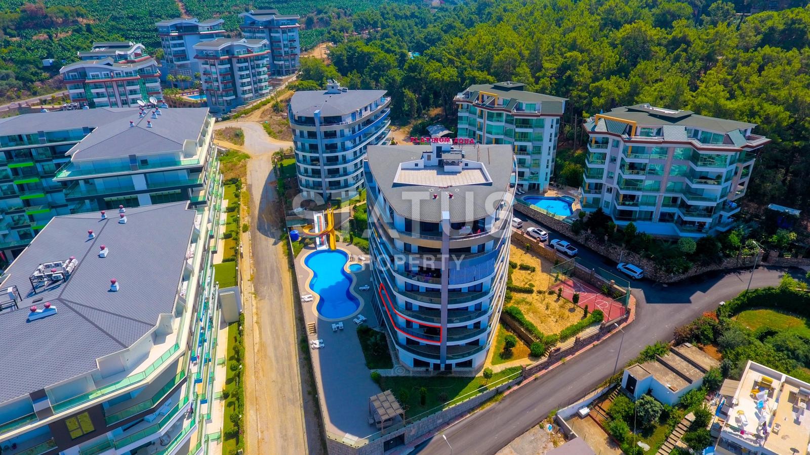 Трехкомнатная квартира с видом на море и лес в Кыргыджаке фото 16