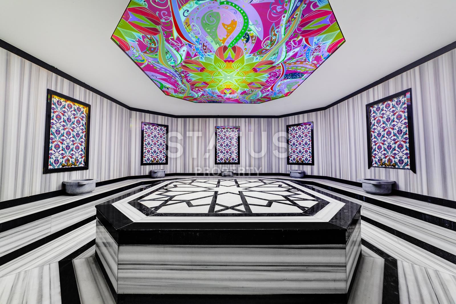 Трехкомнатная квартира с видом на море и лес в Кыргыджаке фото 22