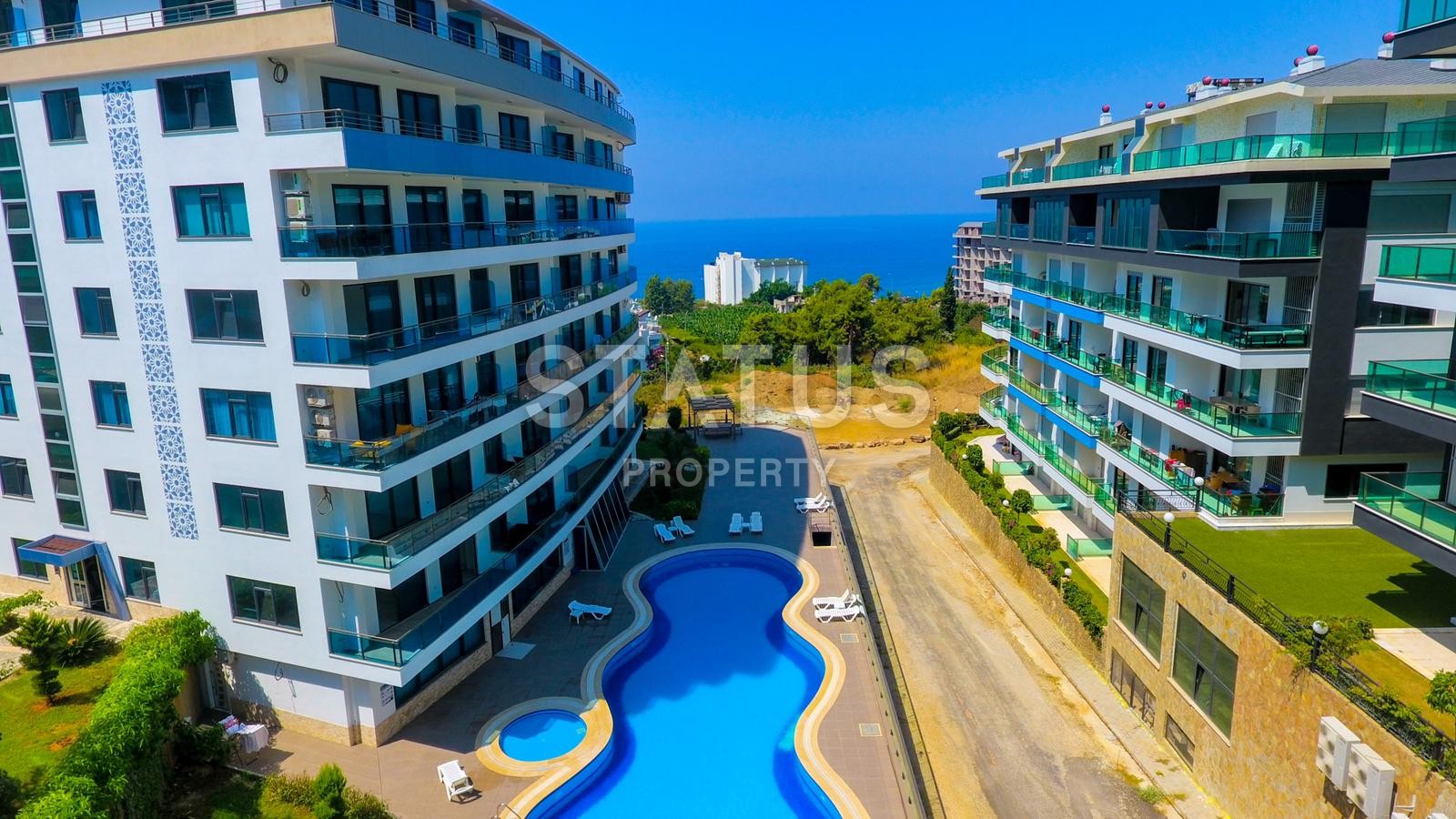 Трехкомнатная квартира с видом на море и лес в Кыргыджаке фото 33