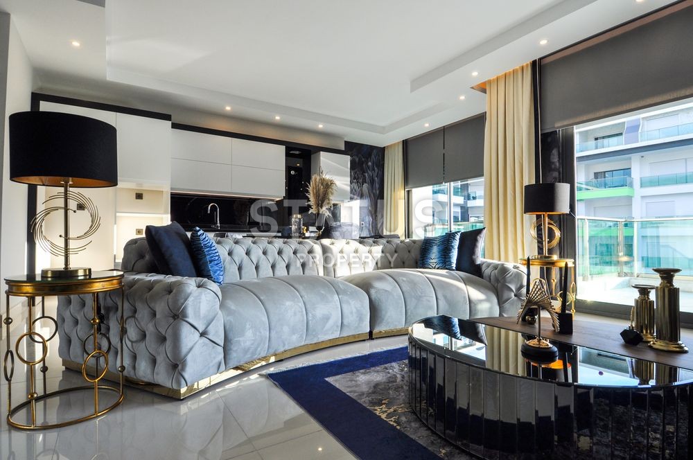 Penthouse 2+1 in a luxury complex in Kargicak, 130 m2 фото 19