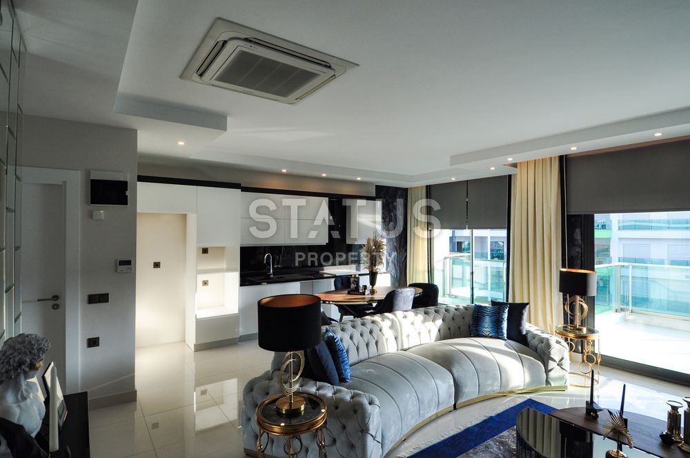 Penthouse 2+1 in a luxury complex in Kargicak, 130 m2 фото 21