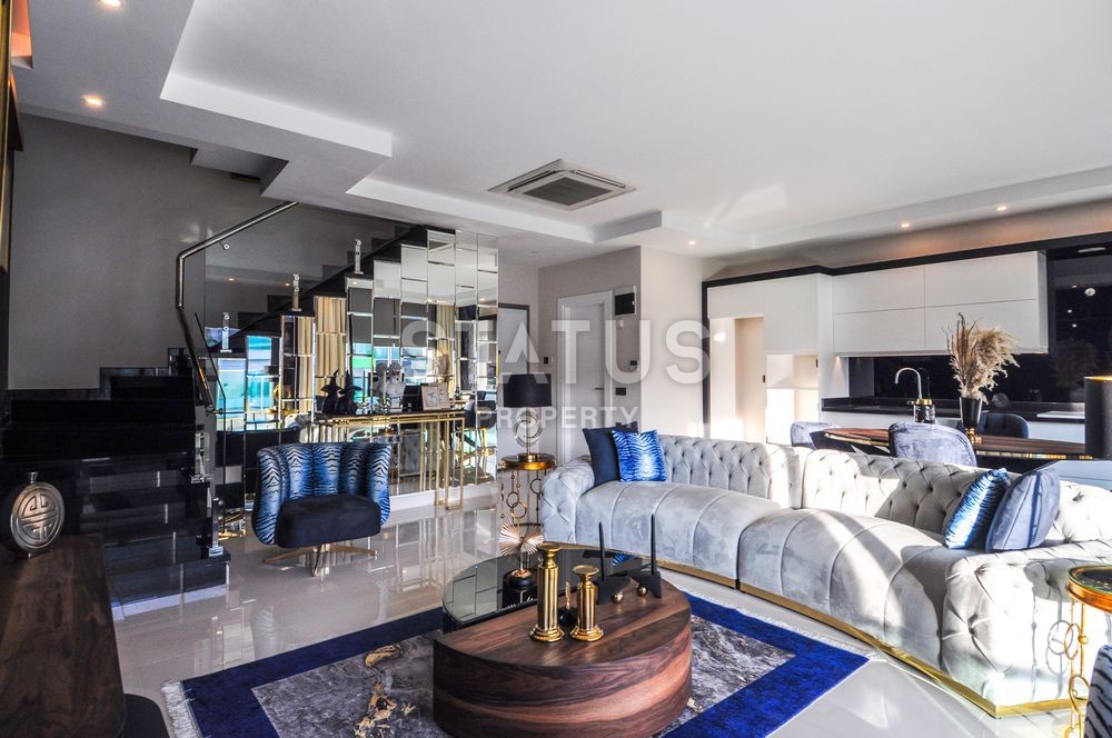 Penthouse 2+1 in a luxury complex in Kargicak, 130 m2 фото 26