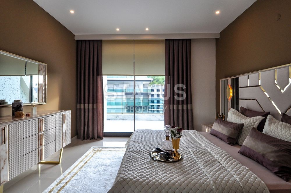 Penthouse 2+1 in a luxury complex in Kargicak, 130 m2 фото 33