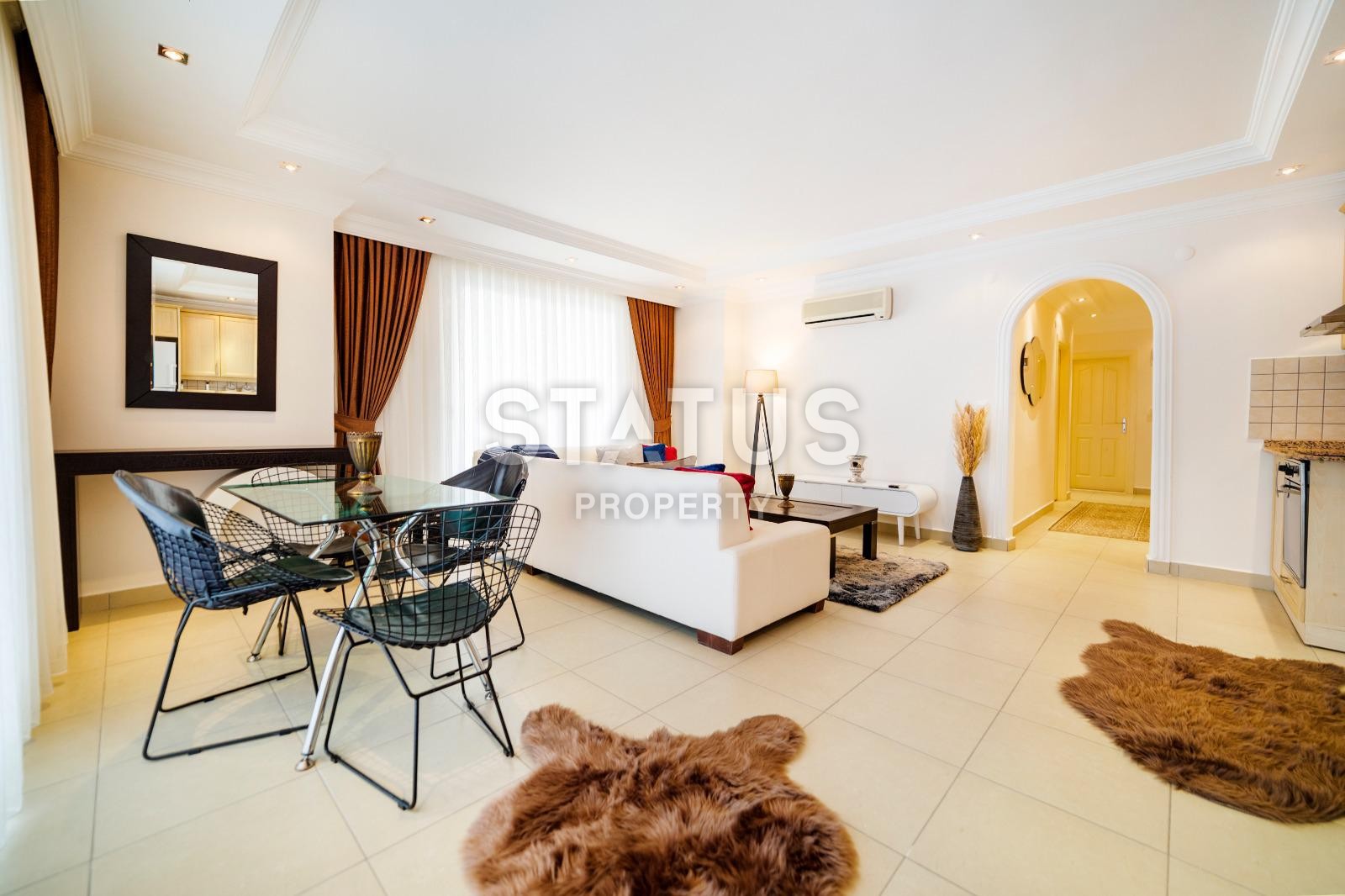 Трехкомнатная квартира в 150 метрах от моря! Махмутлар. фото 11