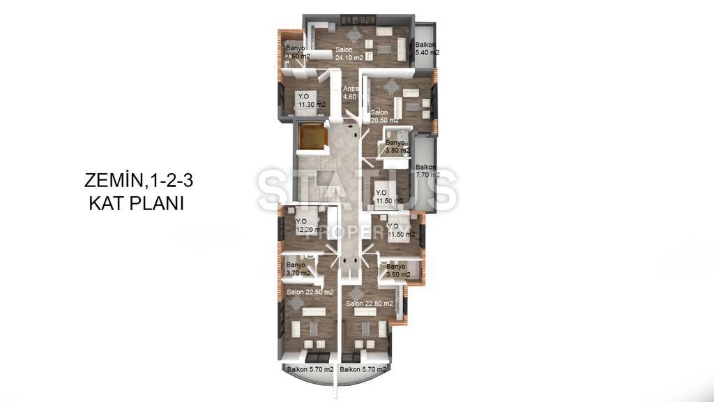 Новый комплекс в районе Махмутлар! Отличные цены! фото 19