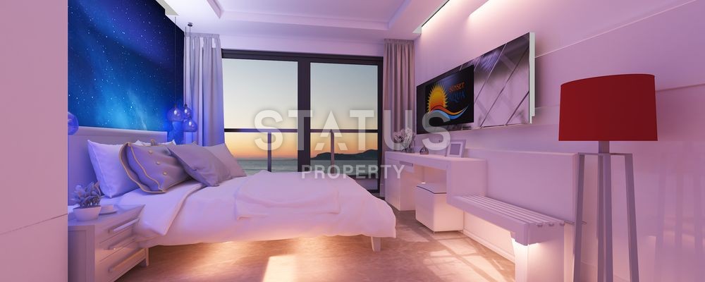 Квартиры 2+1 в новом комплексе на первой береговой линии в Махмутларе фото 19