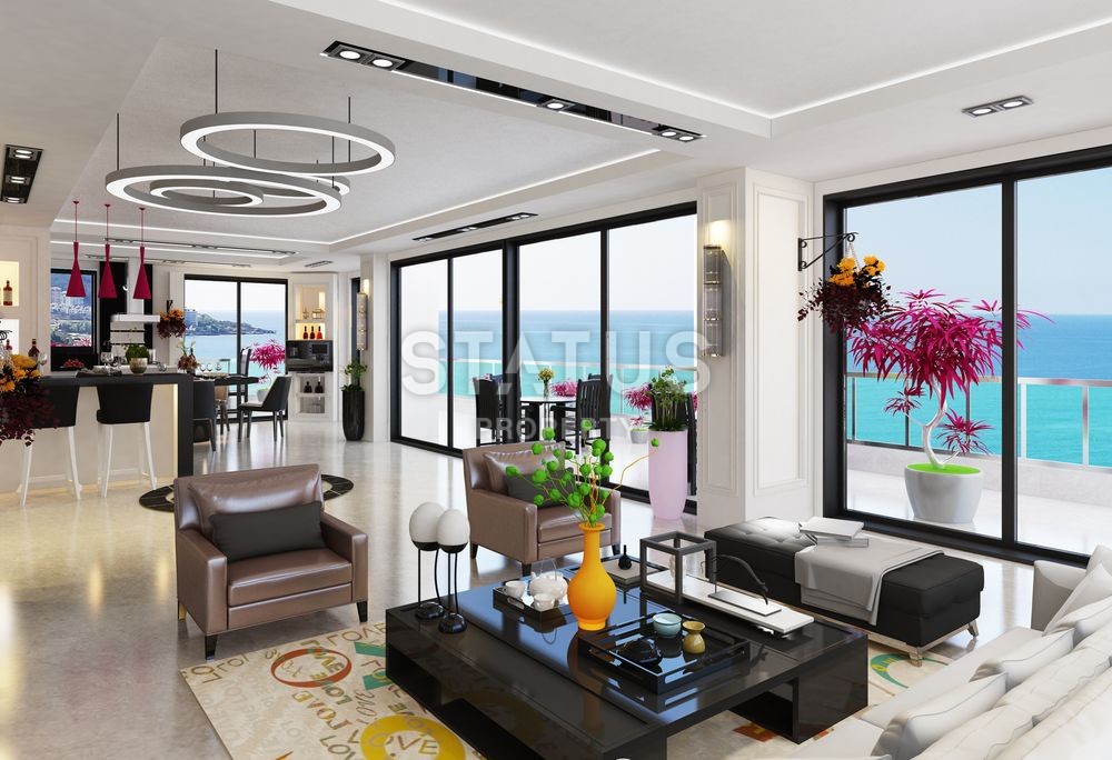 Квартиры 2+1 в новом комплексе на первой береговой линии в Махмутларе фото 22