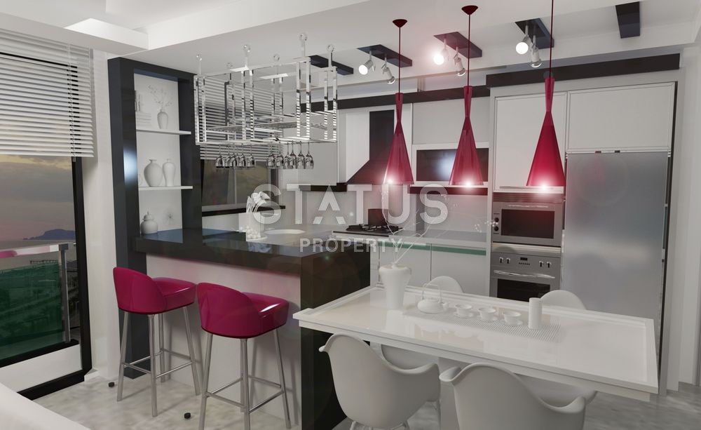 Квартиры 2+1 в новом комплексе на первой береговой линии в Махмутларе фото 23