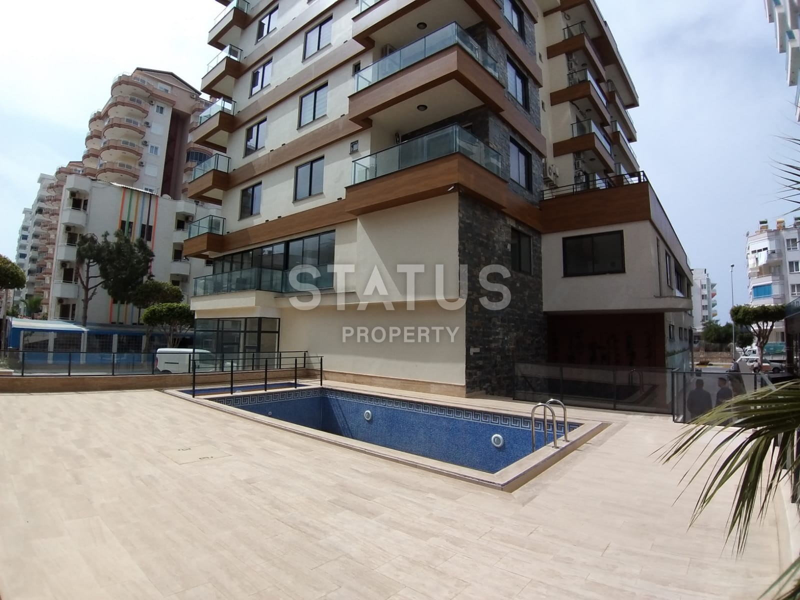 Стильная современная квартира в 100 метрах от моря в районе Махмутлар фото 6